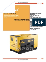 Manual Generator Curent Kipor KDE 75SS3
