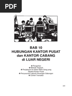 Akuntansi Kantor Pusat Dan Cabang Di Luar Negeri