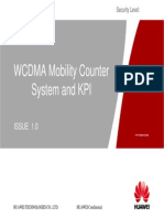 Huawei WCDMA Radio Network Mobility Counter and KPI