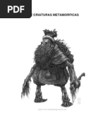 10 Criaturas Mitológicas Metamórficas