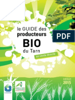 Guide Des Producteurs Bio Du Tarn