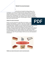 Melodic Percussion Instrument (Teachers Copy)