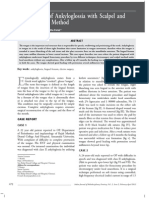 Case Report Management Ankyloglossia With Scalpel Electrosurgery PDF