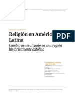 PEW RESEARCH CENTER Religion in Latin America Overview SPANISH TRANSLATION For Publication 11 13