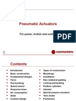 Pneumatic Actuators: For Power, Motion and Control