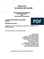 Planeación Estrategica de Grupo Bimbo Reporte