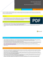 Microsoft BizSpark Fact Sheet August 2013