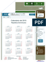 Calendario Dias Feriados Republica Dominicana 2015