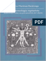 Martinez Escarcega Rigoberto - La Epistemologia Rupturista