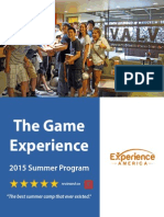 Game Experience 2015 Brochure