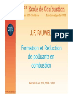 Formation Réduction de Polluants