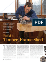 Timber Frame Shed