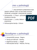 3 Paradigme U Psihologiji