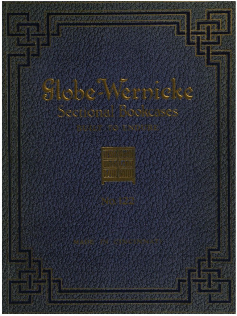 Globe Wernicke Catalogue PDF Bookcase Wood