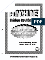 Pizzaz Bridge To Algebra PDF