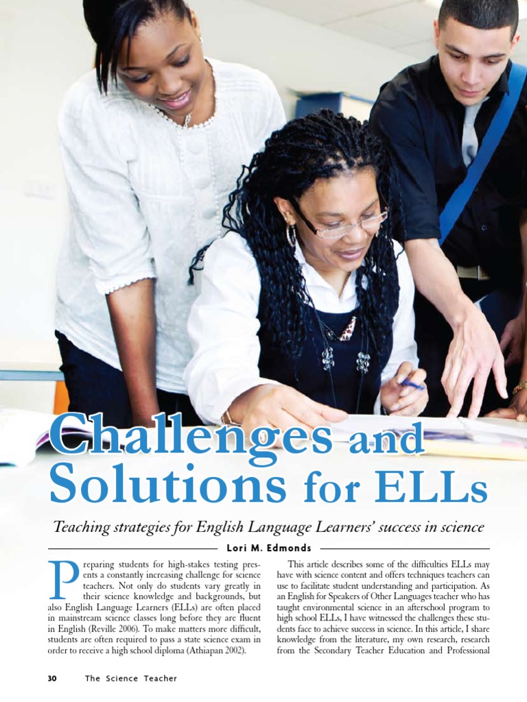Strategies for ELLs in Science Education | PDF | English As A Second Or ...