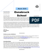 Rothwell Osnabruck School: March 2015