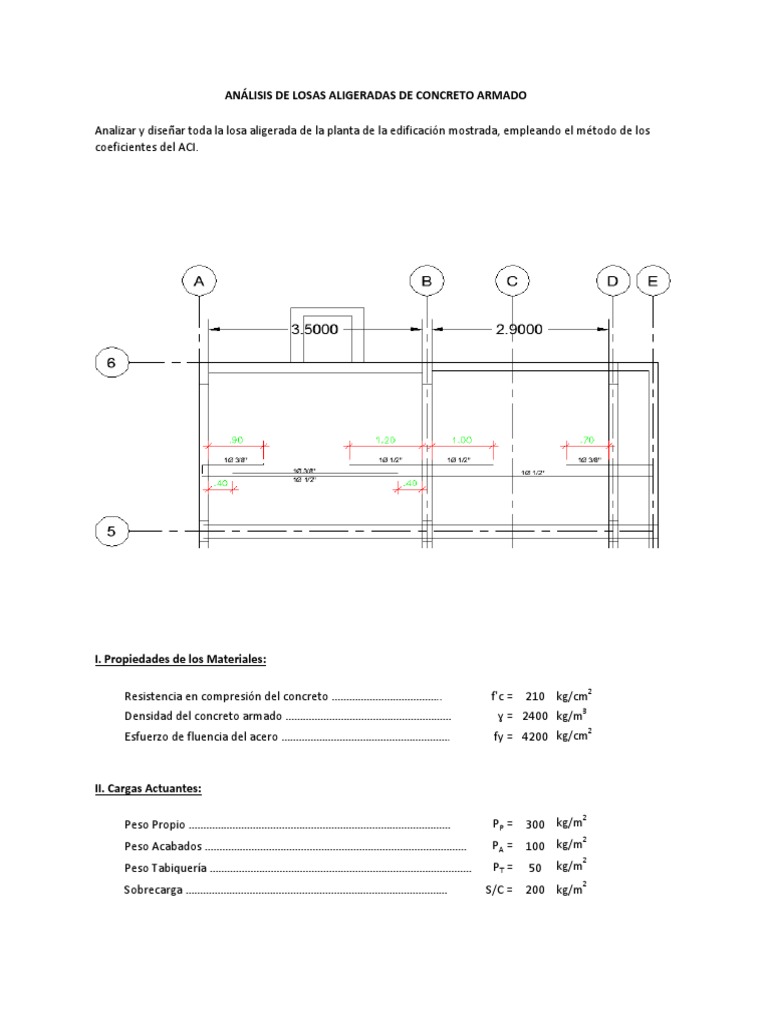 Calculo de forjados unidireccionales