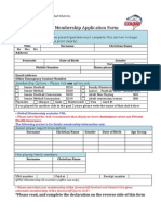 2015 Membership Application Form: Queenscliff Football and Netball Club Inc