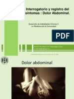 Semiologia de Dolor Abdominal PDF