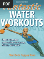 45-Minute Aqua Aerobics Workout Plan | PDF | Human Leg | Foot