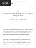 How to Become a Designer...School _ Karen X