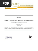 Resenha Cultura Consumo Sá