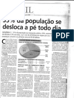 Artigo O Povo 35% a pé