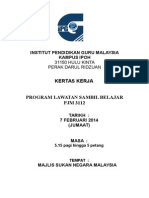 Kertas Kerja Lawatan MSN 3