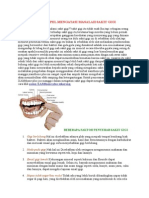Cara Simpel Mengatasi Masalah Sakit Gigi