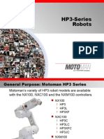 Motoman HP3 Series robots guide