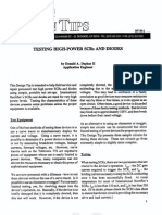 DT 93-1 Testing High Power SCRs and Diodes