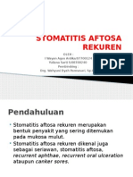 Stomatitis Aftosa Rekuren