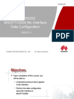 OWG000202 MSOFTX3000 Mc Interface Data Configuaration ISSUE1.0