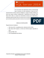 Manual de Instalacion SQL Server 2014 Windows