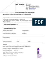 Application Form 2015