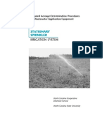 Determine Irrigated Acreage for Wastewater Systems