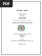 Google Glass-Seminar Report