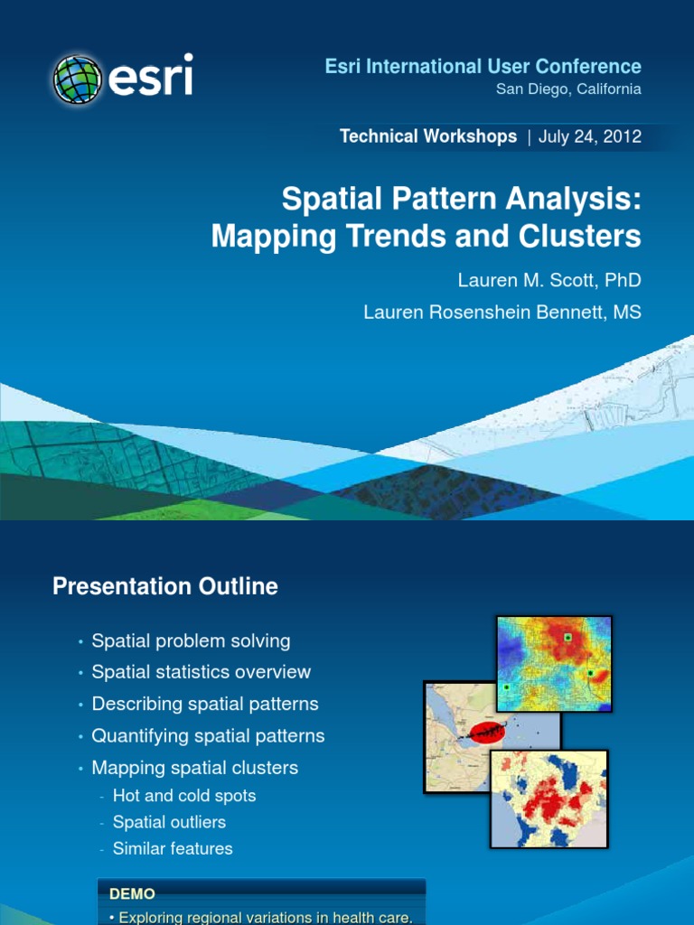 Spatial Pattern Analysis | PDF | Spatial Analysis | Standard Score