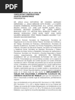 EMPLAZAMIENTO A HUELGA