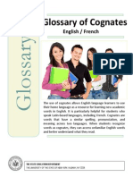 Glosary of Cognates PDF
