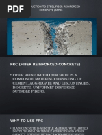 Introduction To Steel Fiber Reinforced Concrete (SFRC)