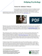 Risk Factors For Alzheimer S Disease PDF