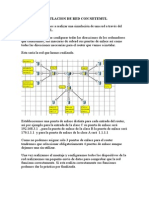 Simulacion de Red Con Netemul