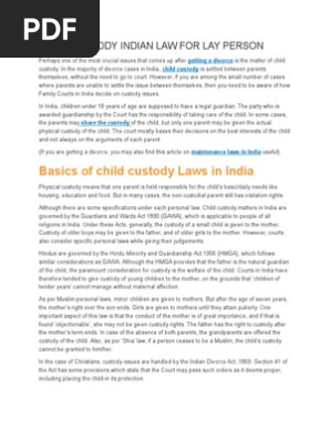 Child Custody