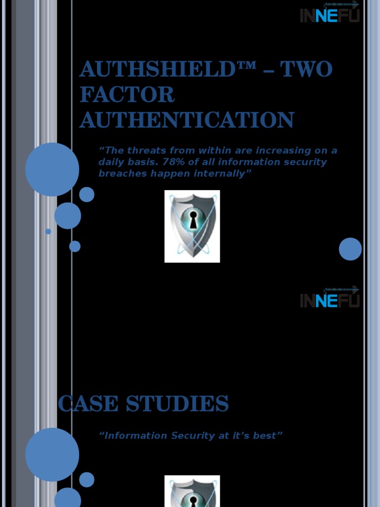 AuthShield - Two Factor Authentication | PDF | Authentication | Active ...