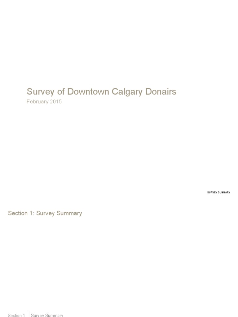 Best Donairs in Downtown Calgary Survey | PDF | Kilogram | Measurement
