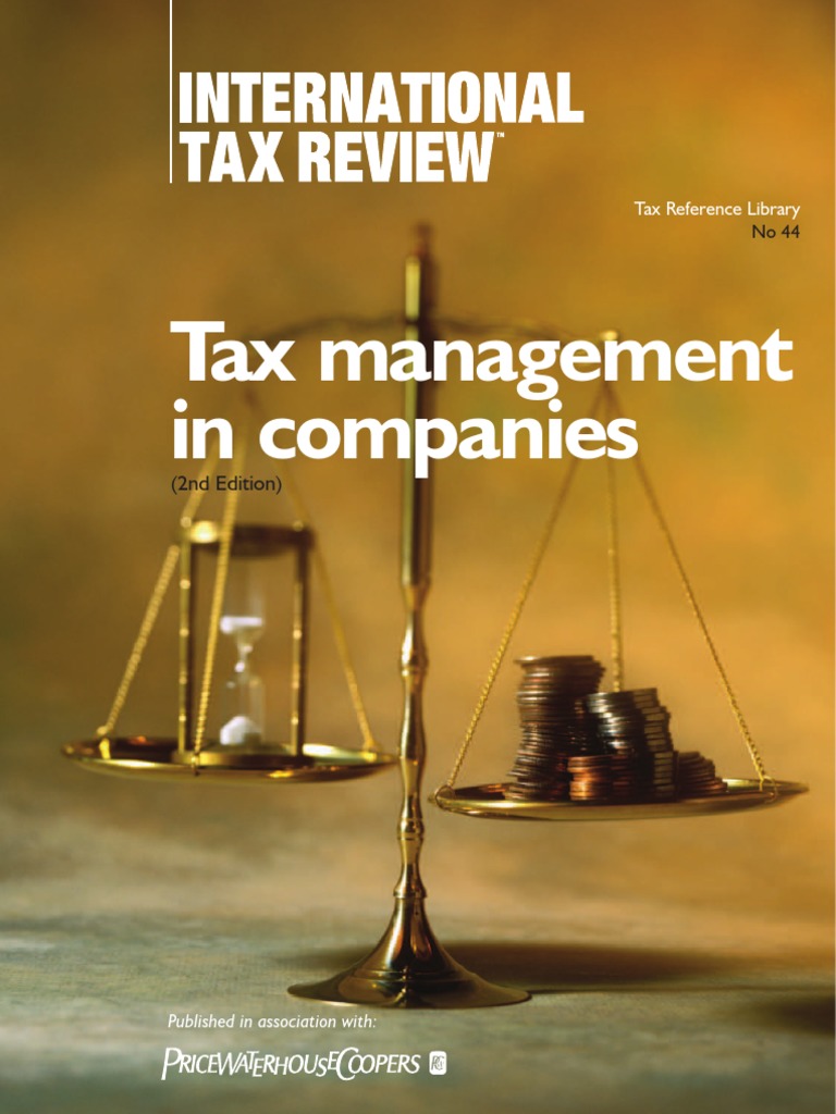 Pwc Tax Management in Companies Corporate Social Responsibility Taxes