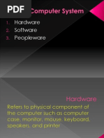 Hardware Software Peopleware