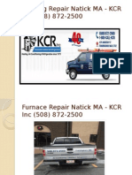 Air Conditioning Natick MA - KCR Inc (508) 872-2500